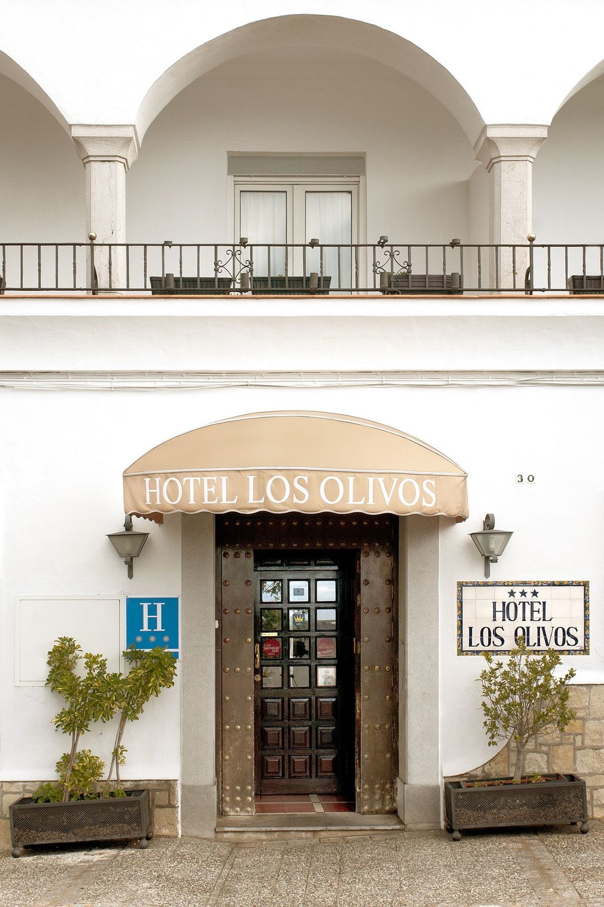 Hotel Los Olivos 아르코스델라프론테라 외부 사진